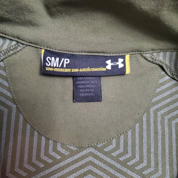 Under Armour cold gear infrared olive quarter zip pullover women's size small - Picture 2 of 5
